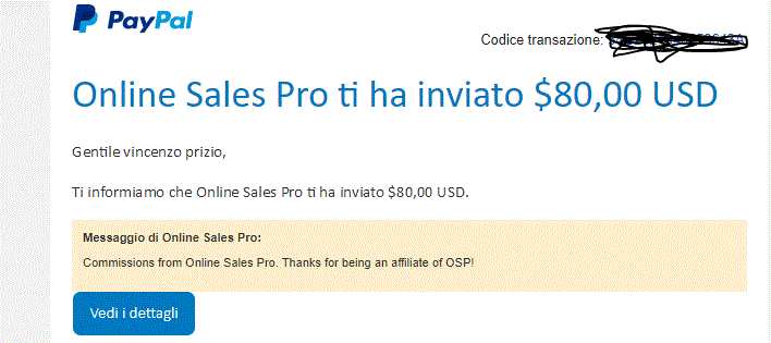 Payment 4 for Online Sales Pro