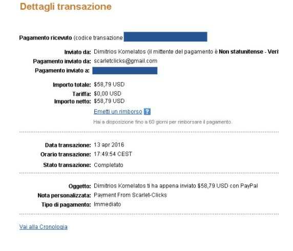 Payment 85 for Scarletclicks