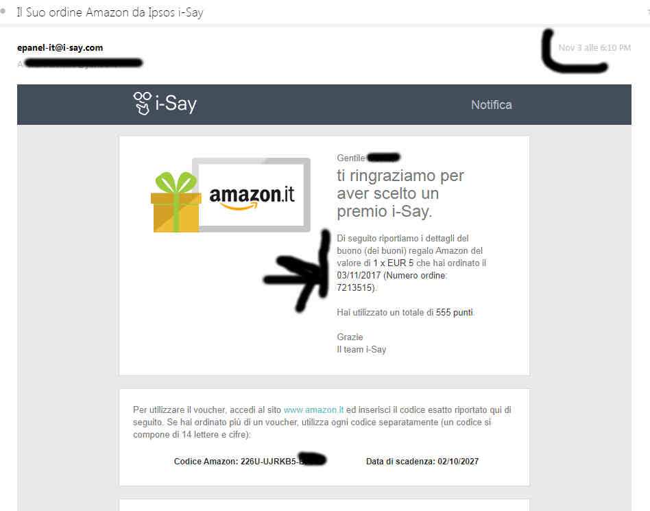 Payment 107 for I-say