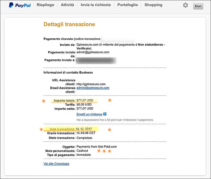 Pagamento 49 per Getpaid