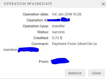 Payment 21 for Silverclix