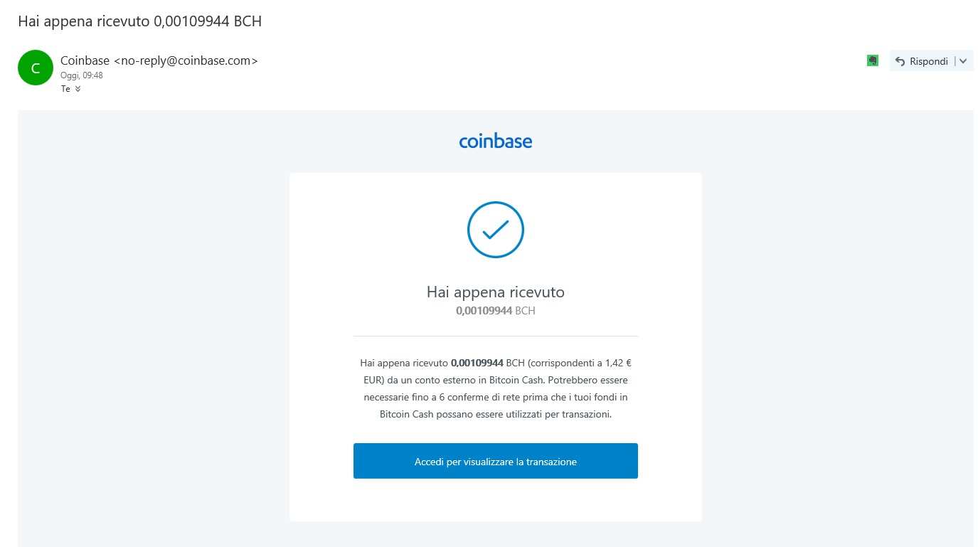 Pagamento 4 per Moon Bitcoin Cash