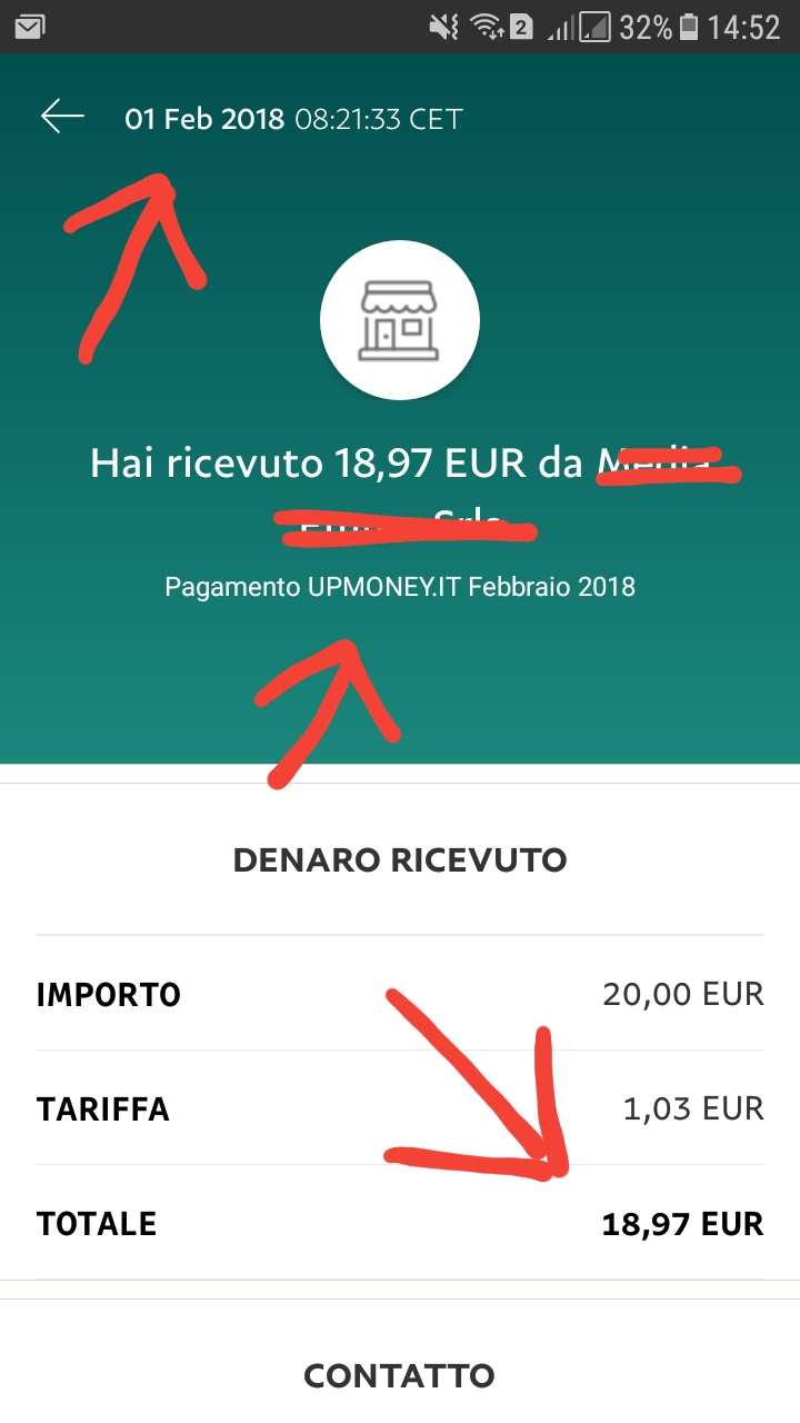 Payment 52 for Upmoney