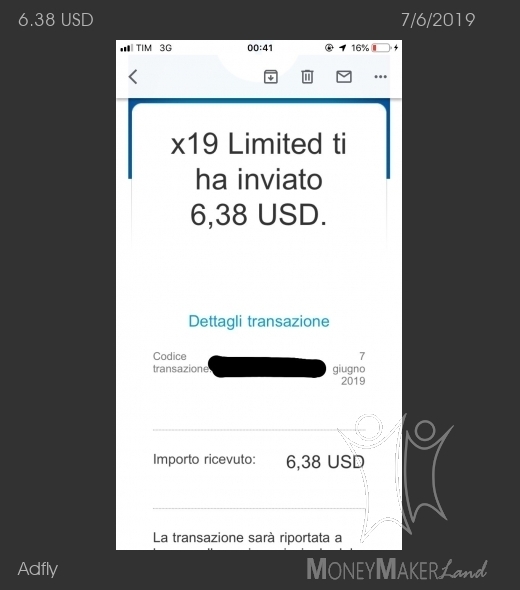 Payment 52 for Adfly