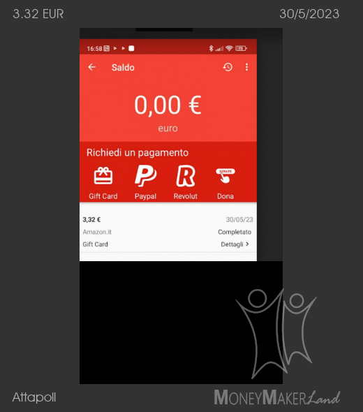 Payment 89 for Attapoll