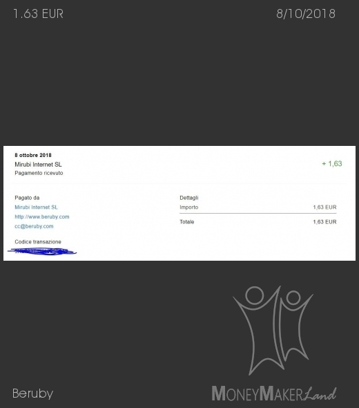 Payment 489 for Beruby