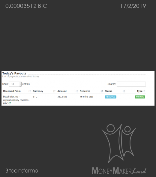 Payment 2 for Bitcoinsforme