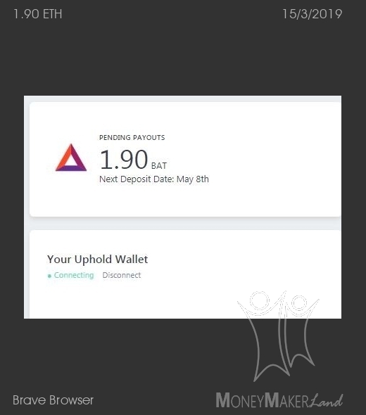 Pagamento 1 per Brave Browser