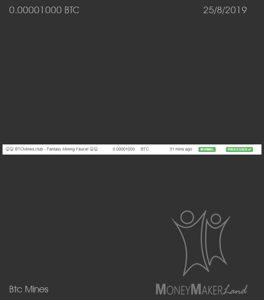 Payment 106 for Btc Mines