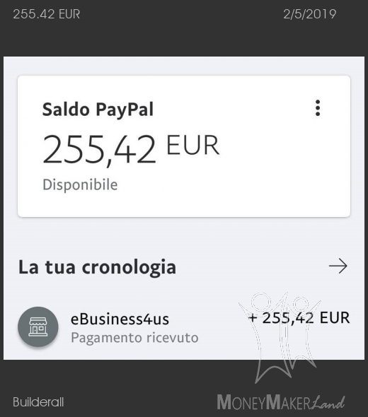 Payment 104 for Builderall