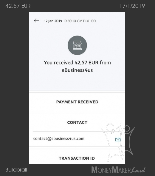 Payment 105 for Builderall
