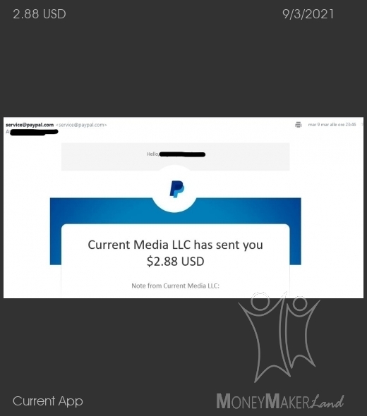 Payment 1 for Current App