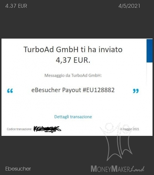 Payment 32 for Ebesucher