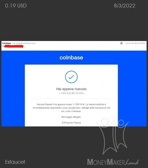 Pagamento 48 per Esfaucet
