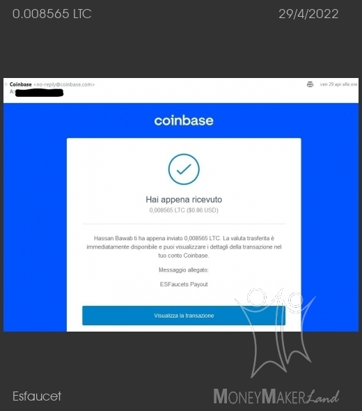 Pagamento 51 per Esfaucet