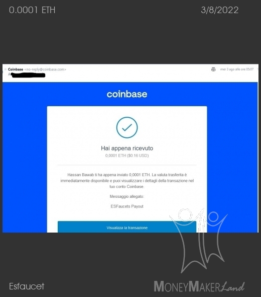 Pagamento 58 per Esfaucet