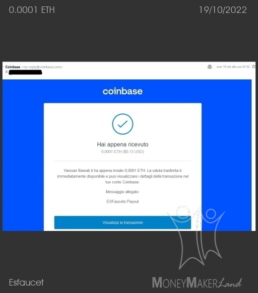 Pagamento 61 per Esfaucet