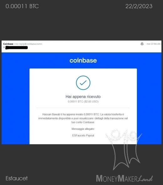 Pagamento 70 per Esfaucet