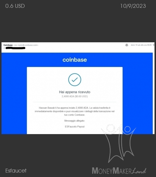 Payment 85 for Esfaucet