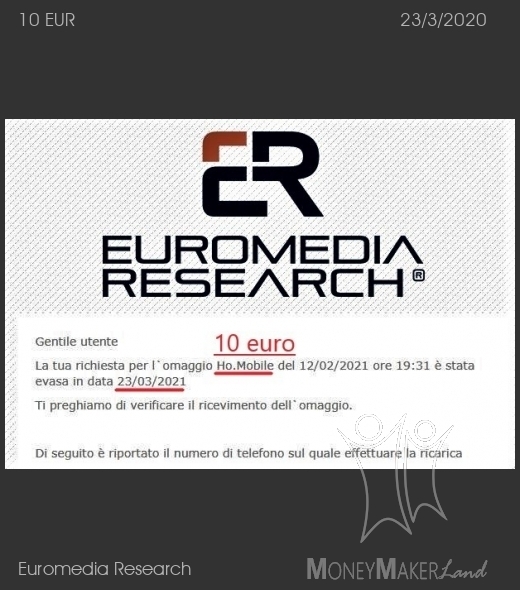 Payment 7 for Euromedia Research