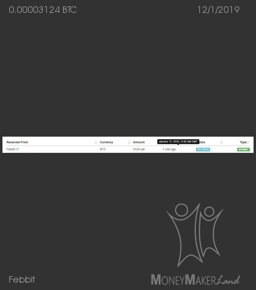 Payment 23 for Febbit