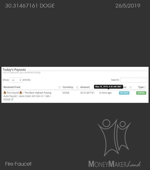 Pagamento 7 per Fire Faucet