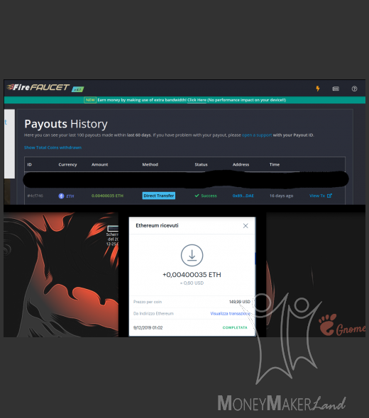 Pagamento 22 per Fire Faucet