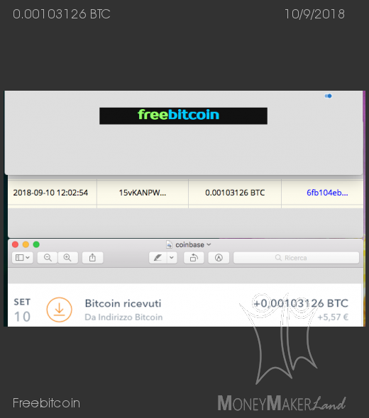 Payment 191 for Freebitcoin