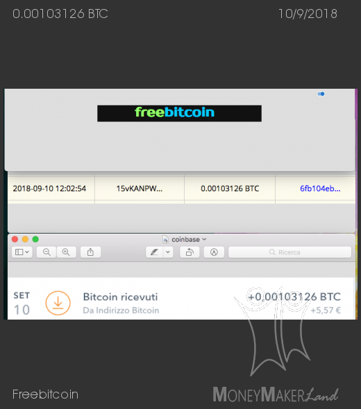 Pagamento 191 per Freebitcoin