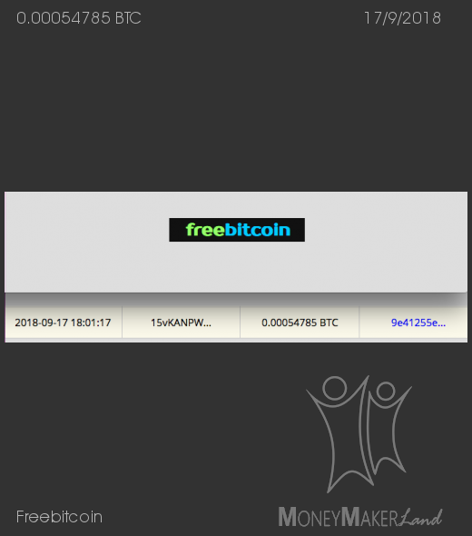 Pagamento 194 per Freebitcoin