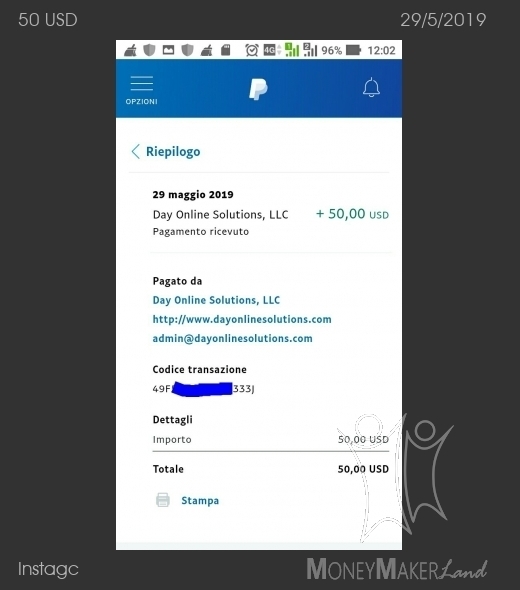 Payment 79 for Instagc