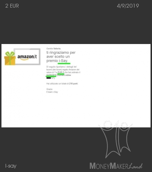 Payment 343 for I-say