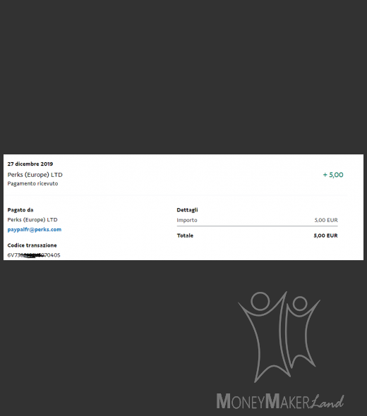 Pagamento 165 per Life Points