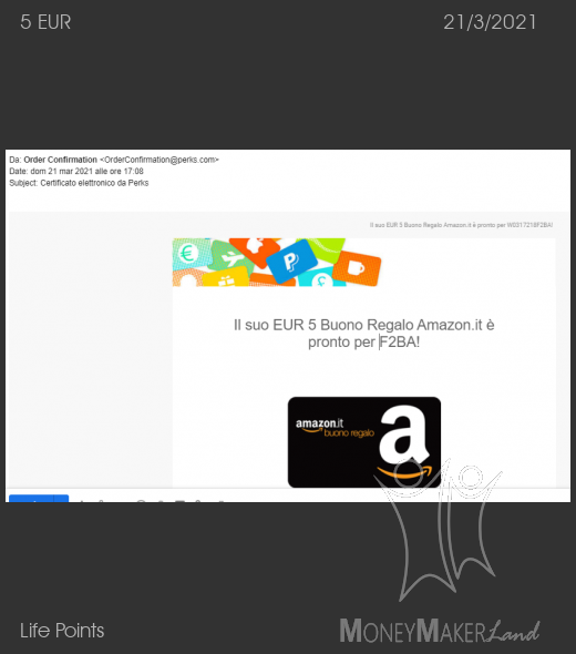 Payment 244 for Life Points