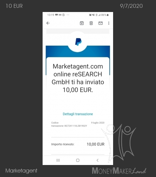 Payment 62 for Marketagent