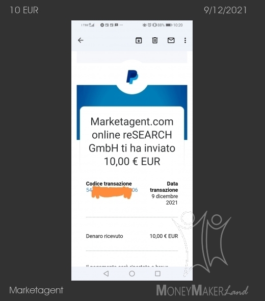 Payment 76 for Marketagent