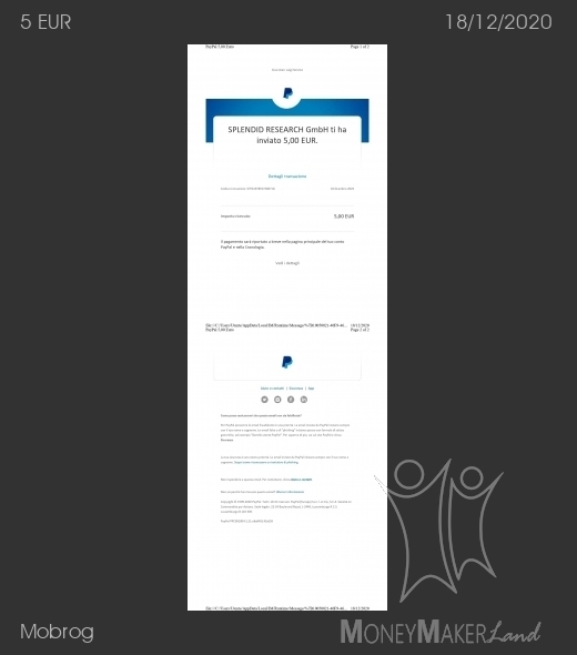 Payment 41 for Mobrog