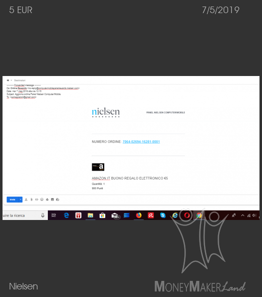 Pagamento 155 per Nielsen