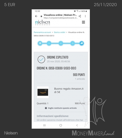 Payment 215 for Nielsen