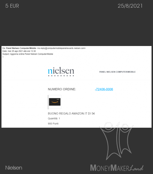 Payment 235 for Nielsen