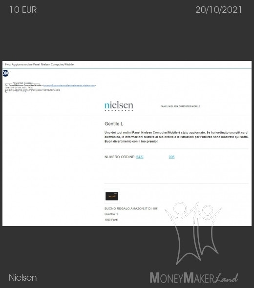 Payment 239 for Nielsen