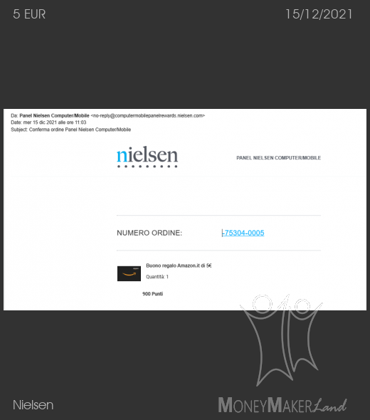 Payment 241 for Nielsen