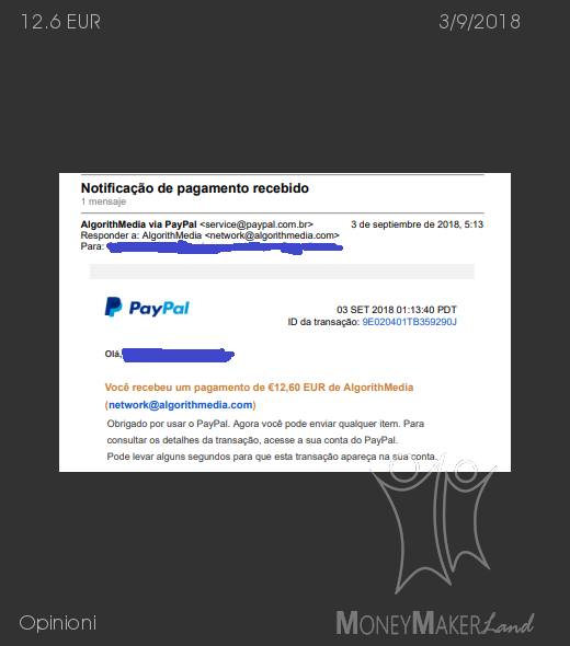 Payment 35 for Opinioni