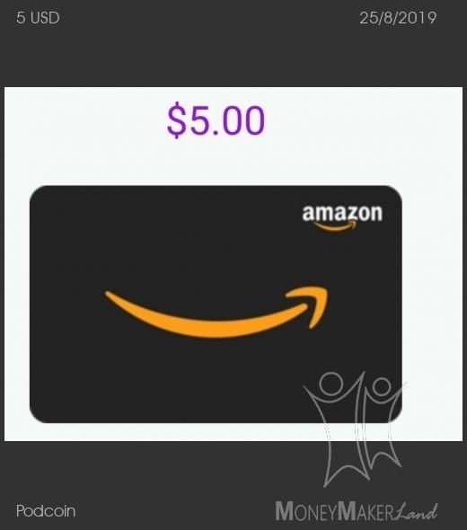 Payment 1 for Podcoin