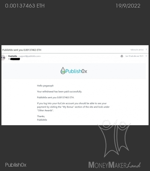 Payment 12 for Publish0x