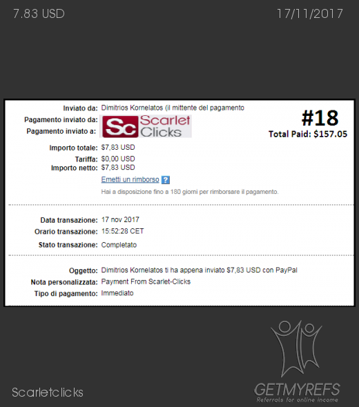 Payment 89 for Scarletclicks