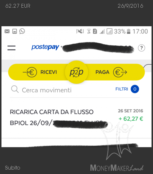 Payment 146 for Subito