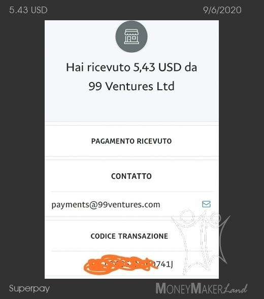 Payment 67 for Superpay