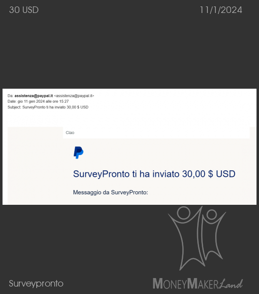 Payment 21 for Surveypronto