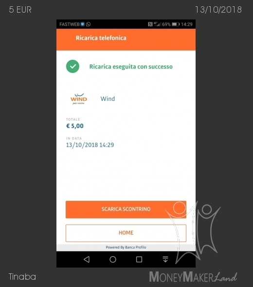 Payment 3 for Tinaba